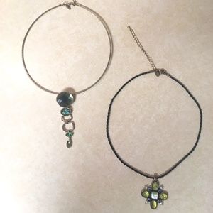 Two Beautiful Lia Sophia Necklaces